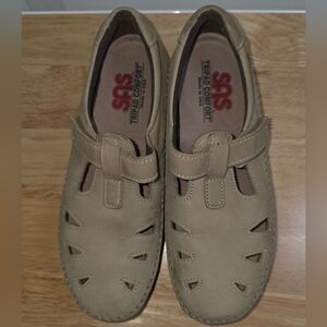 SAS Roamer-EZ Strap Walking Shoe Size 6